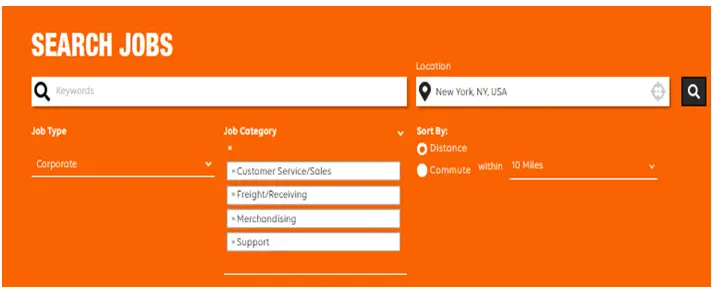 Search Jobs Home Depot