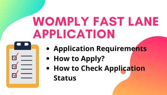 Womply fast lane Application
