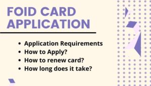 Apply Illinois FOID card application or Renew Card