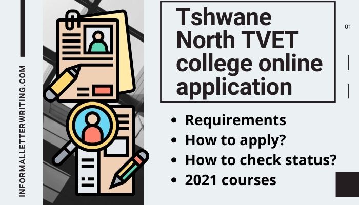 Tshwane North TVET college online application