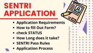 Sentri Application Form Online- Requirements, Status, Fees