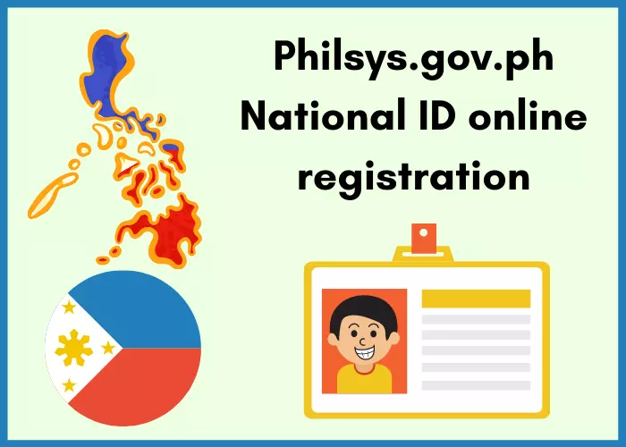 philsys.gov.ph National ID online registration