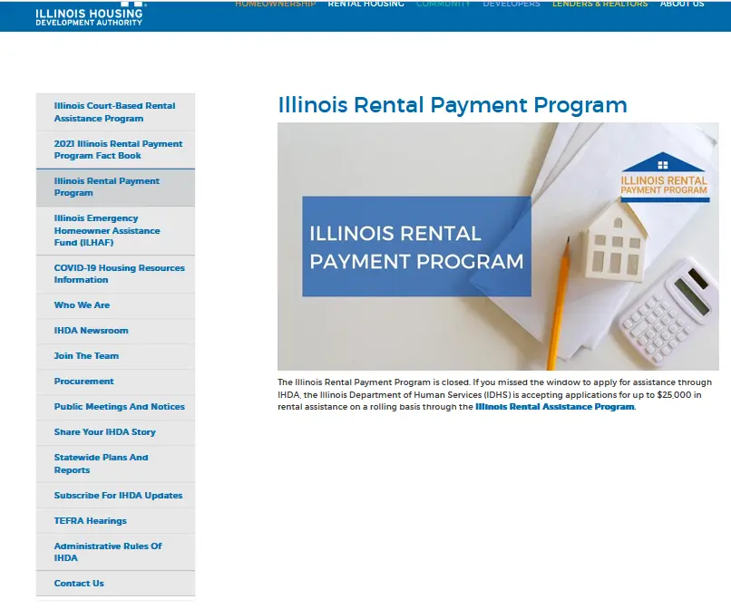 Illinois Rental Payment Program