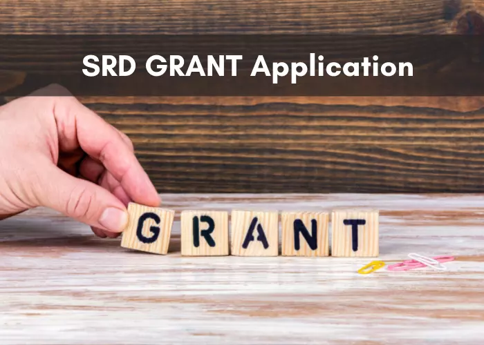 srd grant application check status online
