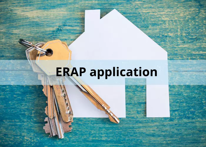 how to check erap application status