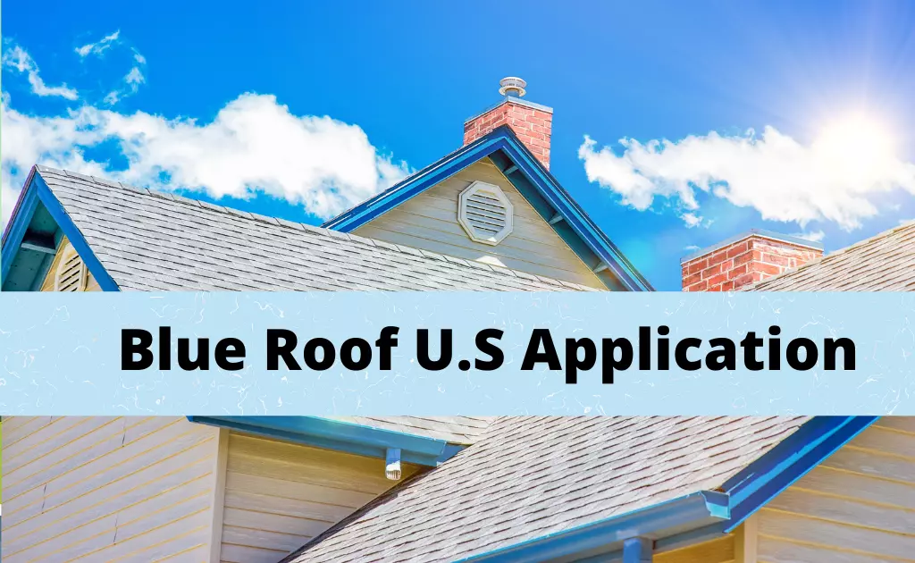 blue roof us application