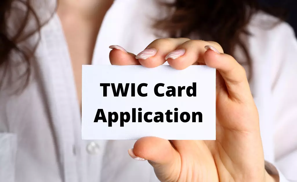twic card application apply, status