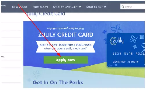 Zulily credit card
