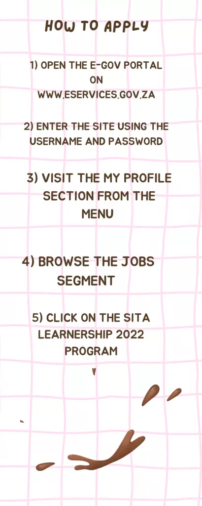 SITA learnership 2022 online application