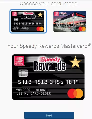 Speedway credit card online