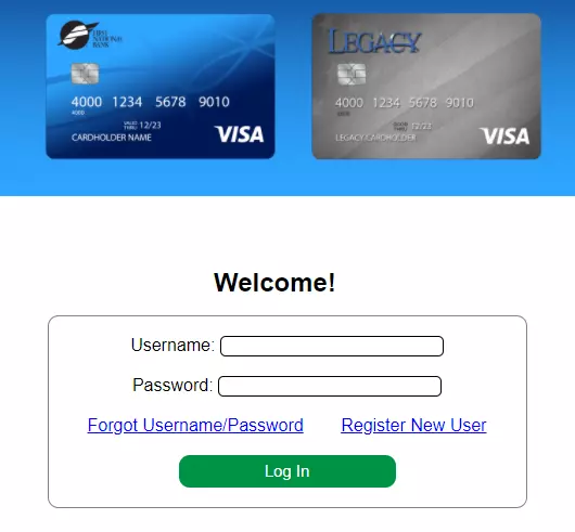 Legacy credit card payment