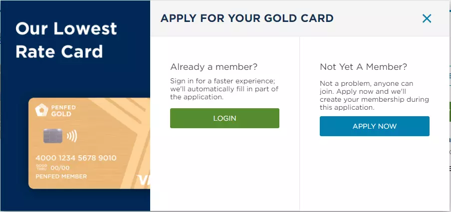 Apply Gold Card Online