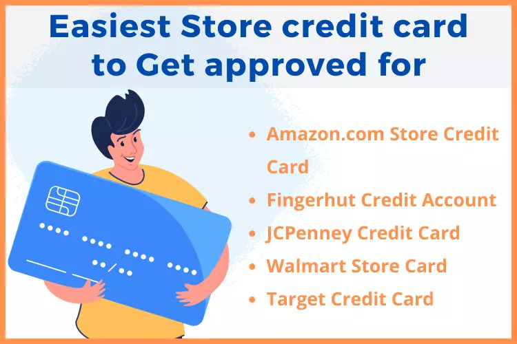 easiest store credit card