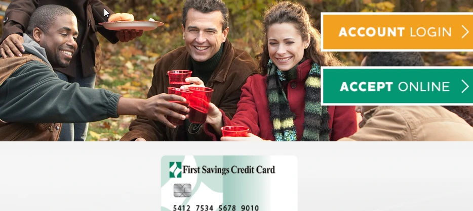 First Savings credit card application
