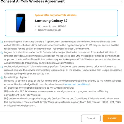 consent Wireless Agreement