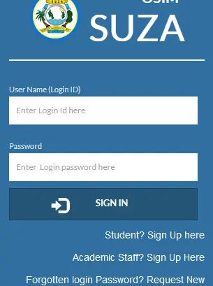 SUZA online application
