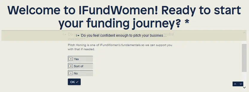 iFund Women application