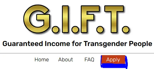 San Francisco transgender guaranteed income application