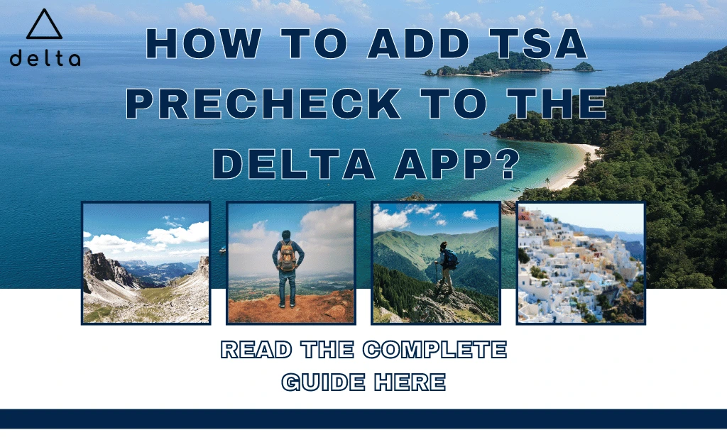 How to add TSA precheck delta app