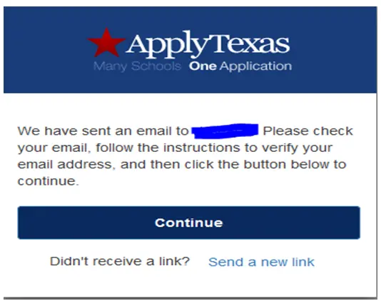 Apply Texas One application
