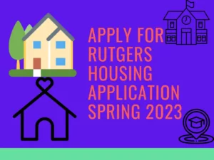 Rutgers housing application