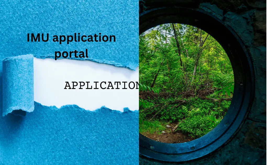 IMU application portal