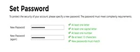 Set password UCF