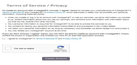 UW Terms and Service