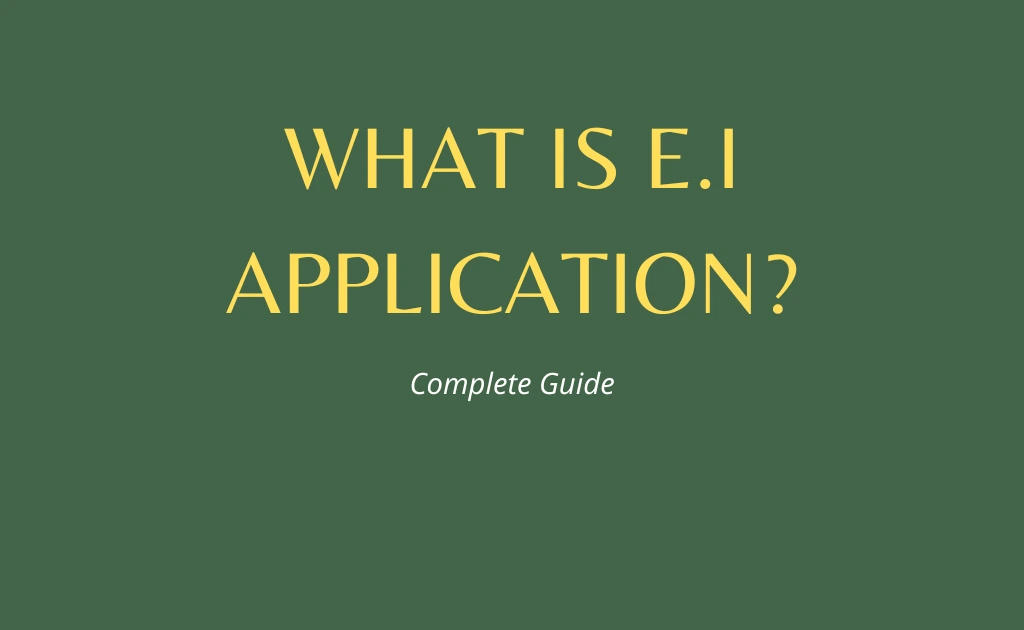 e.i application