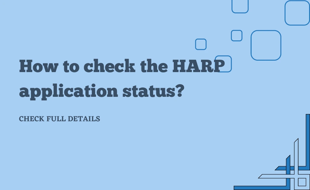 harp application status