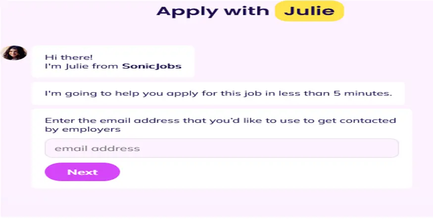 Apply for jobs