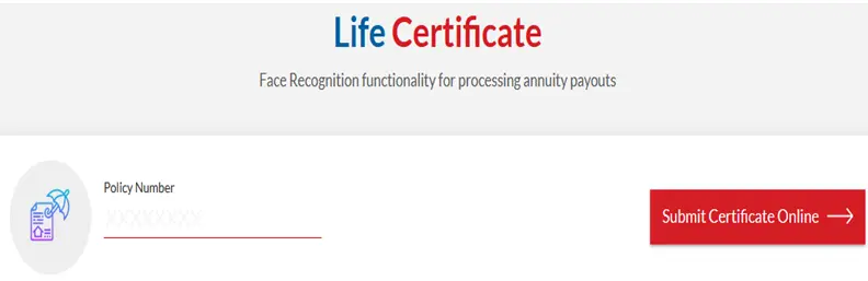 HDFC Life certificate online