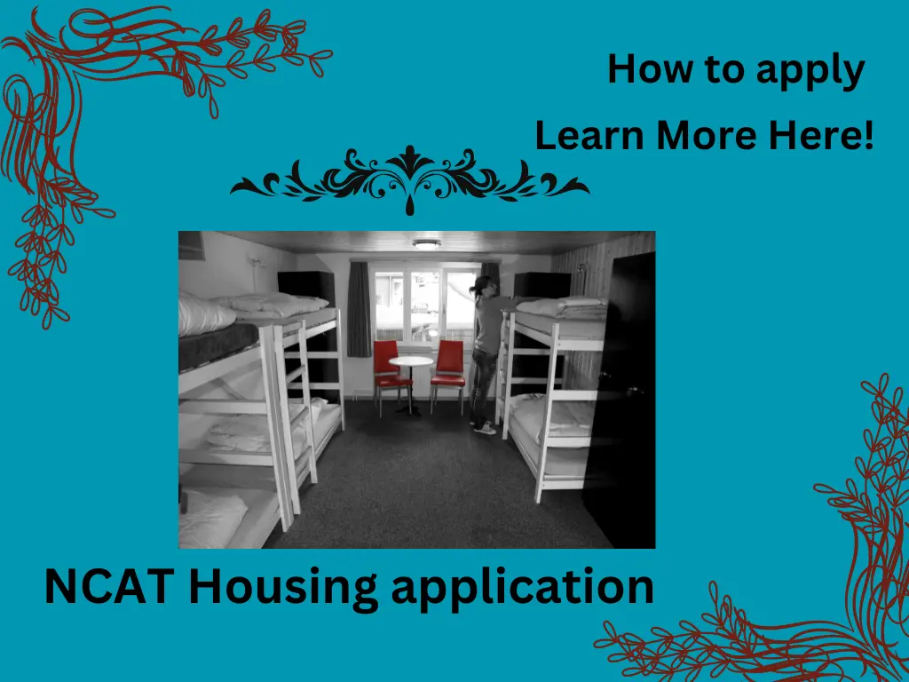 NCAT Housing application